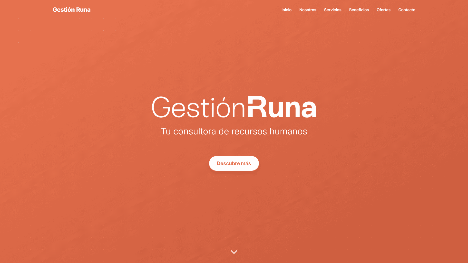 Plataforma web Gestión Runa para administración integral de recursos humanos, empleados y liquidaciones